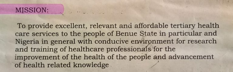 Benue State University Teaching Hospital