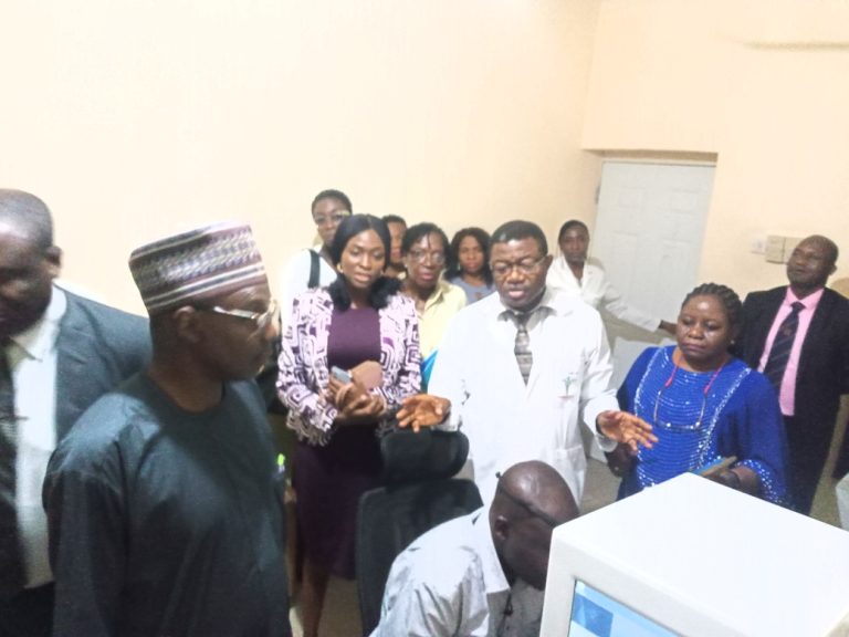 ACCREDITATION TEAM IMPRESSED WITH MODERN EQUIPMENT AT THE HOSPITAL